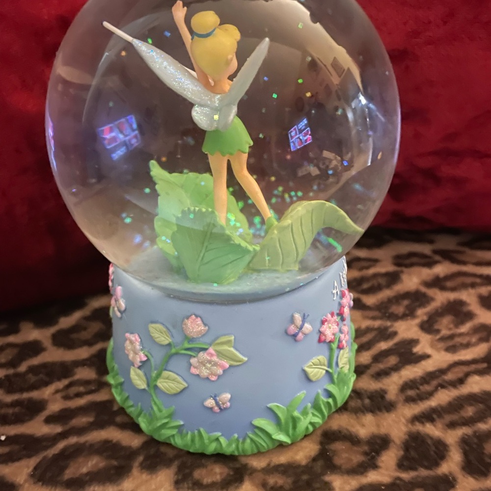 Disney Enesco Collectible Base with Green Accents